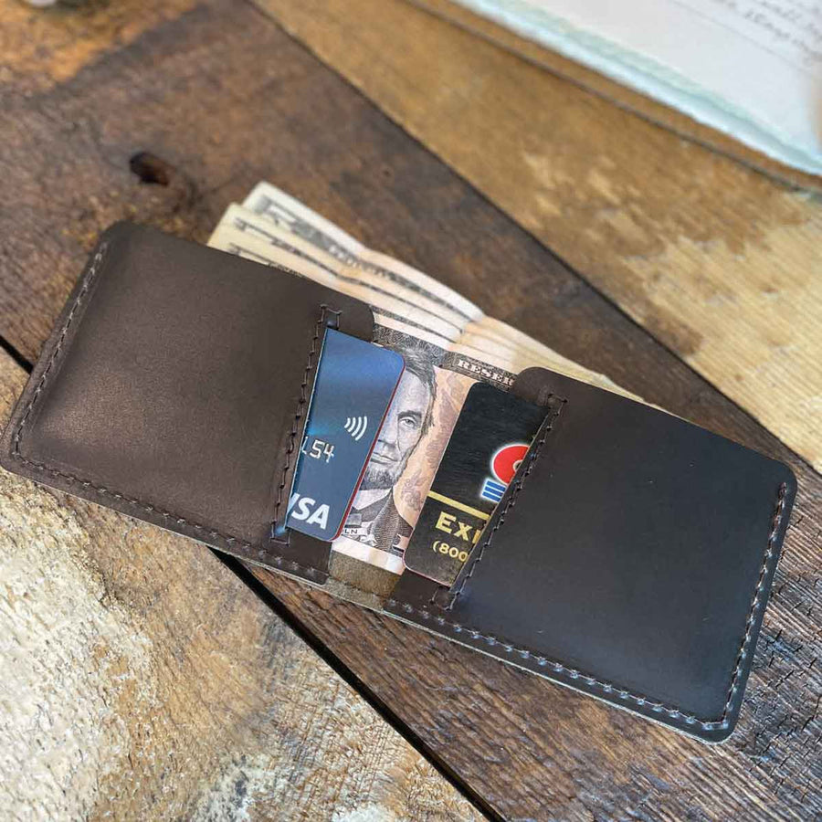 Horizon Leather Wallet | Black