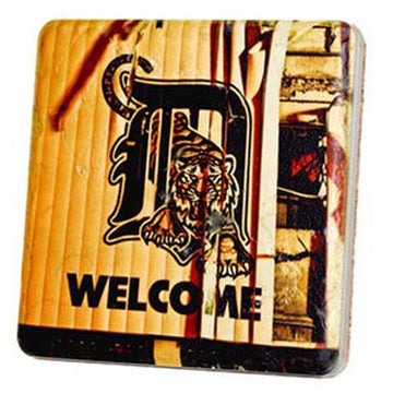 Tigers Welcome Coaster - Artisan's Bench