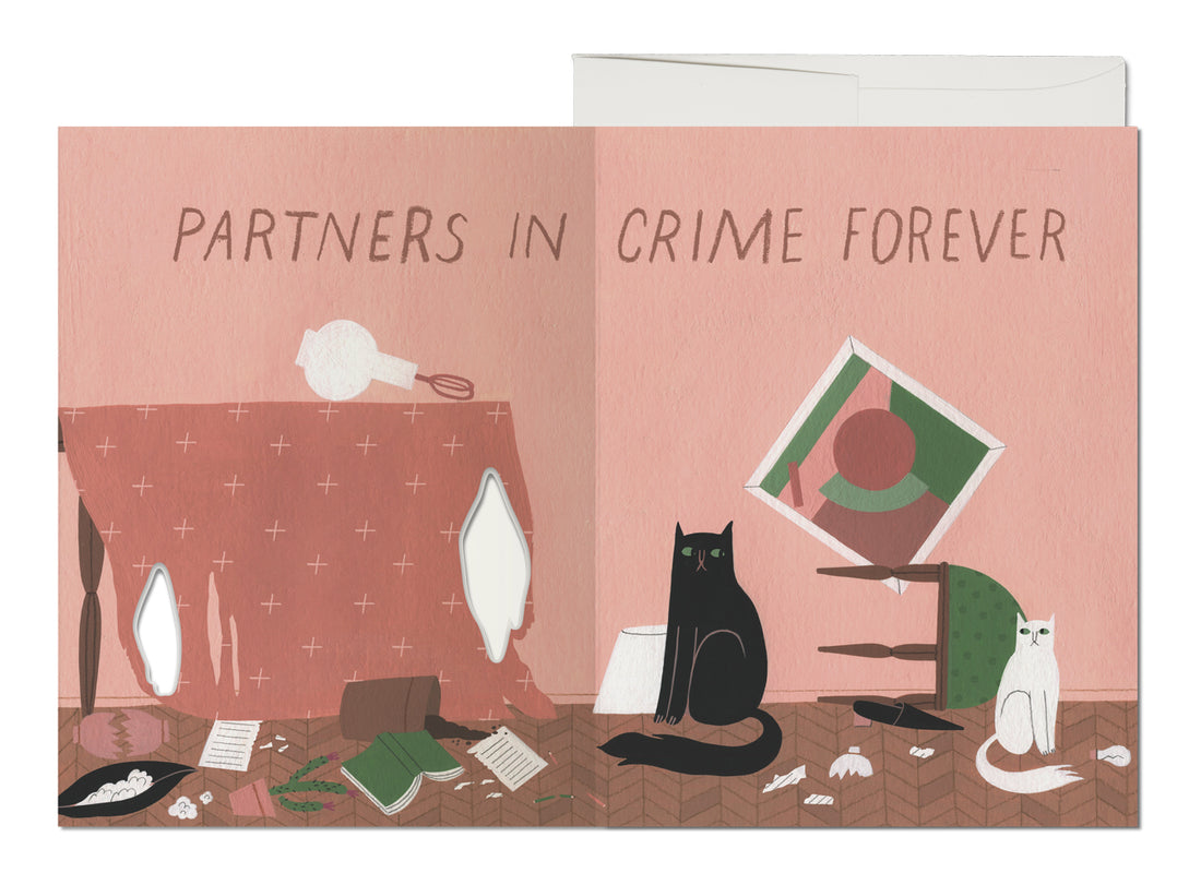 Cat Crimes Card