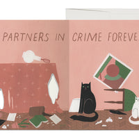 Cat Crimes Card