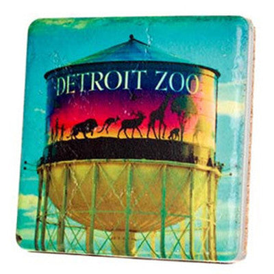 Detroit Zoo Tower Coaster - Artisan's Bench