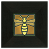 Motawi Bee in Green - 4x4 - Artisan's Bench