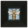 Motawi Bee in Light Blue - 4x4 - Artisan's Bench