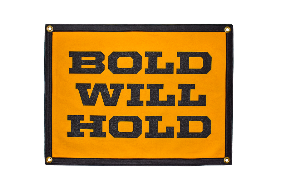 Bold Will Hold | Camp Flag