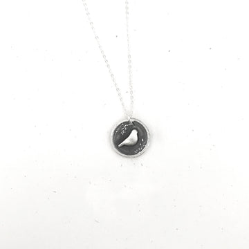 Mama Bird Floral Necklace