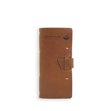 Recipe Leather Pocket Log | Saddle Brown