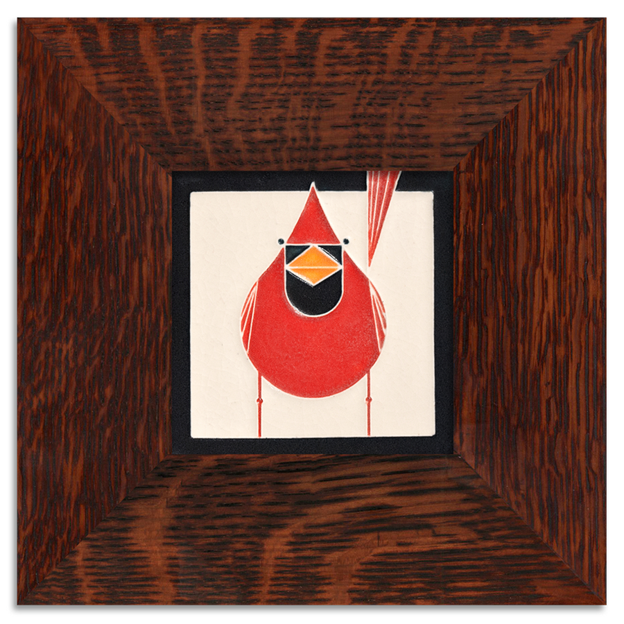 Motawi Cardinal - 4x4 - Artisan's Bench