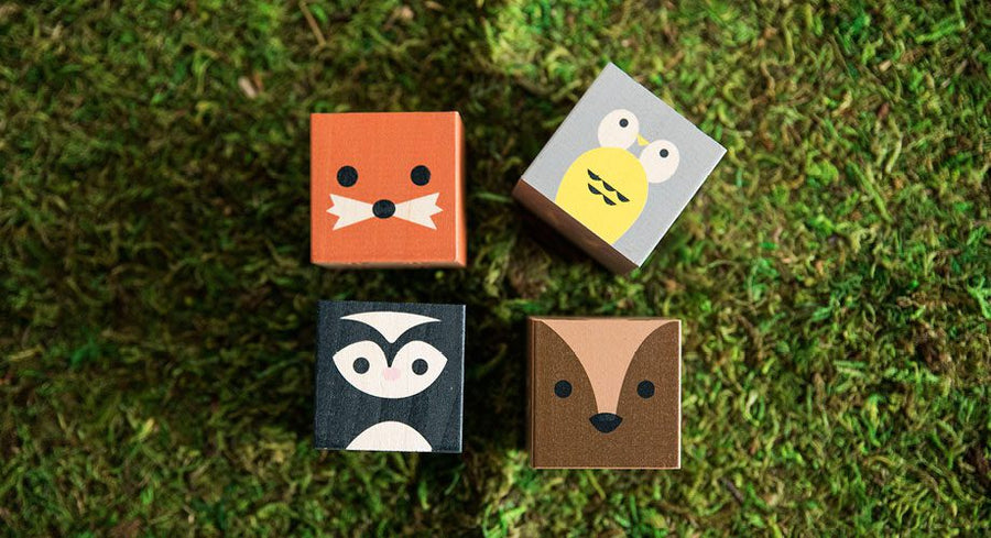 Cubelings | Forest Blocks