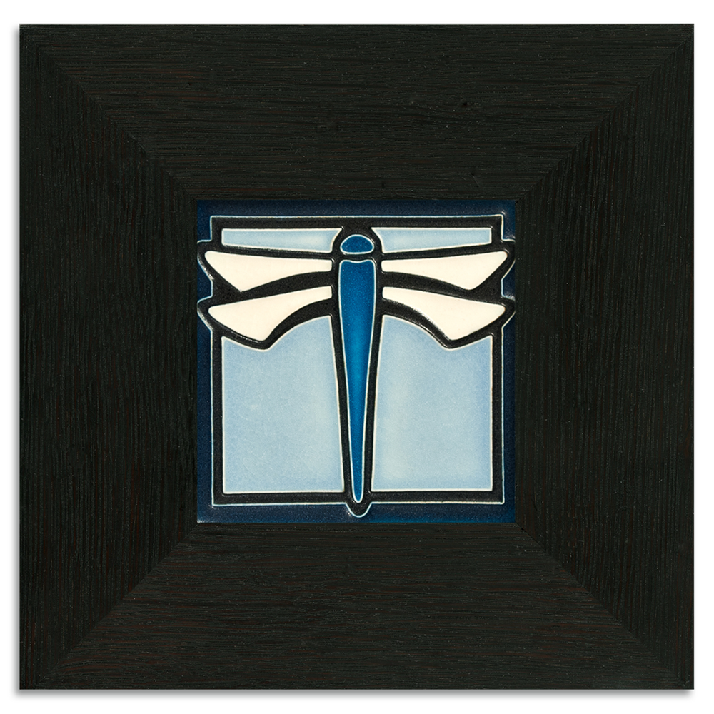 Motawi Dragonfly Light Blue- 4x4 - Artisan's Bench