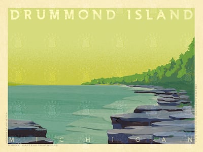 Drummond Island Print | 11x14