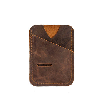 Front Pocket Card Wallet | Rustic