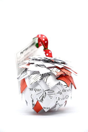How the Grinch Stole Christmas Book Page Ornament