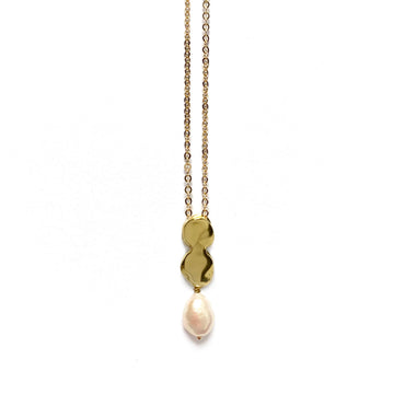 Allegory Slide Pearl Necklace