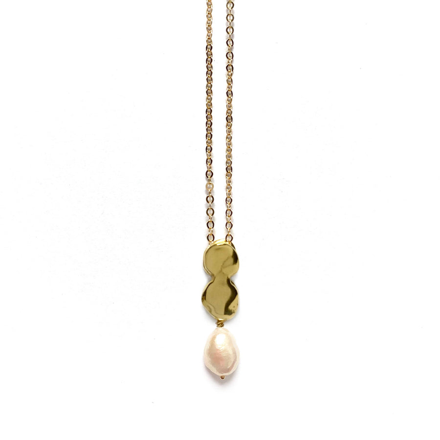 Allegory Slide Pearl Necklace