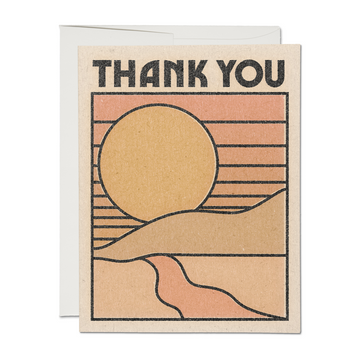 Thank You Sun Card