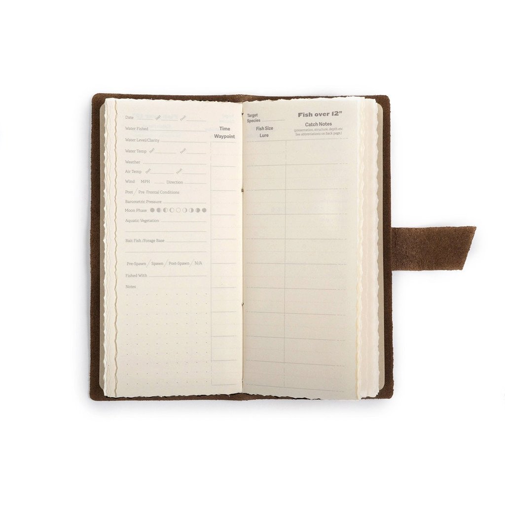 Fishing Log | Saddle Brown