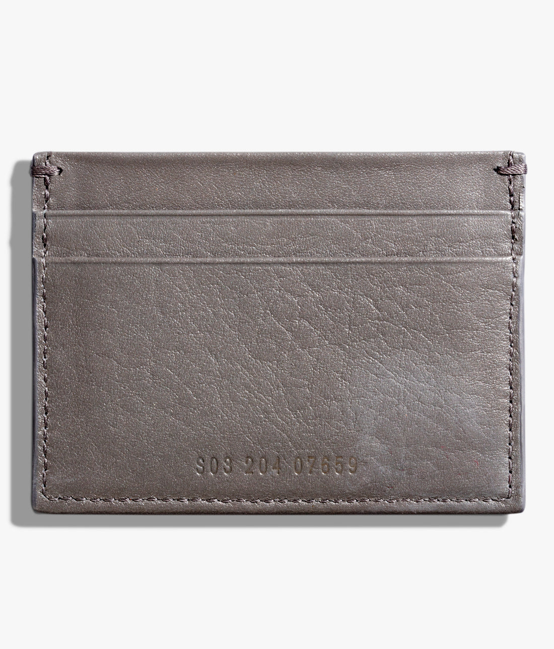 Five-Pocket Card Case | Gunmetal - Artisan's Bench