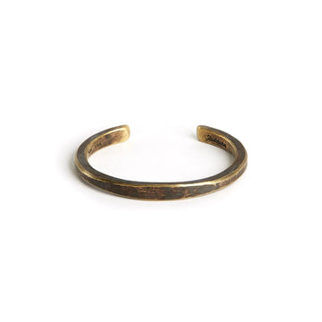 Brass Heavyweight Workshop Cuff | Medium