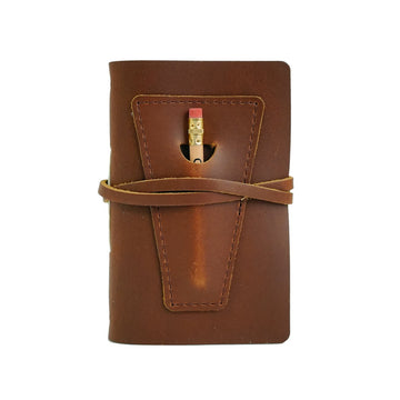 Epiphany Pocket Journal | Saddle Brown