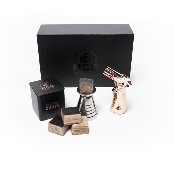Whiskey Barrel Cubed Smoked Cocktail Kit