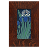 Motawi Iris in Indigo - 4x8 - Artisan's Bench