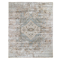8'3"x10'4" | Grey Erased Shiraz | Wool | 19479