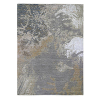 10'0"x14'2" | Abstract Grey | Wool and Silk | 21289
