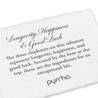 Longevity, Happiness & Good Luck Necklace