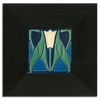 Motawi Lotus in Blue - 4x4 - Artisan's Bench