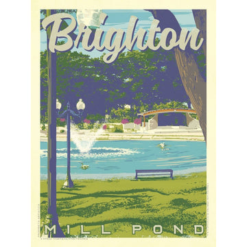 Brighton Mill Pond Print (AB Exclusive) | 11x14