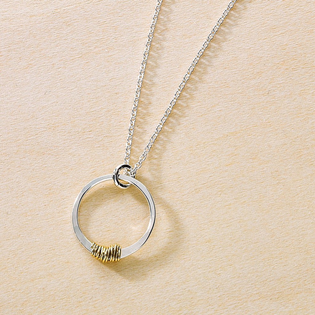 Sparky Stitch Necklace