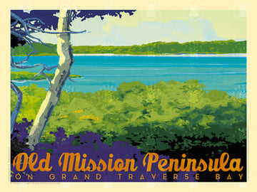 Old Mission Peninsula Print | 18x24