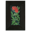 Motawi Peony in Red - 4x8 - Artisan's Bench