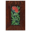 Motawi Peony in Red - 4x8 - Artisan's Bench