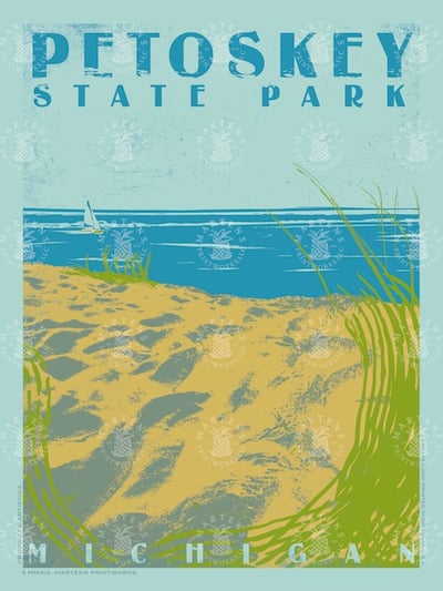 Petoskey State Park Print | 11x14