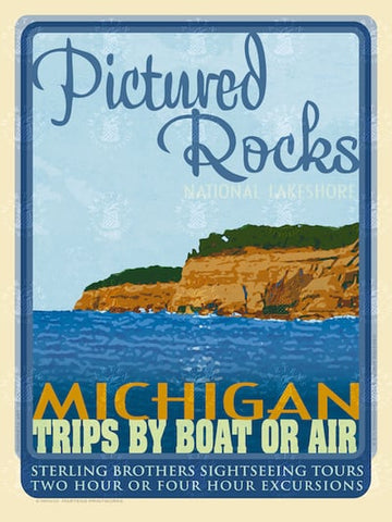 Pictured Rocks Print | 18x24