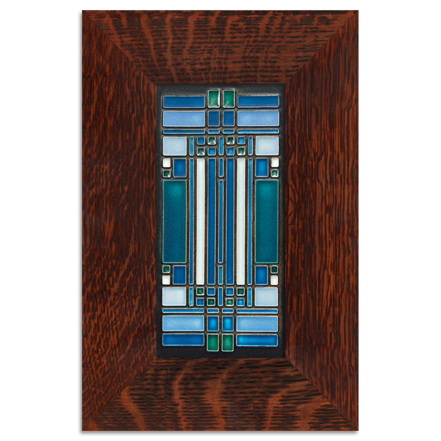 Motawi Skylight in Turquoise - 4x8 - Artisan's Bench