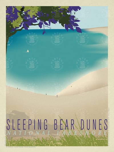 Sleeping Bear Dunes Print | 18x24