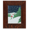 Motawi Snowy Night in Midnight - 6x8