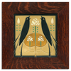 Motawi Songbirds in Golden - 8x8 - Artisan's Bench