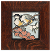 Motawi Spring Chickadees - 6x6 - Artisan's Bench
