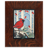 Motawi Winter Cardinals - 6x8 - Artisan's Bench