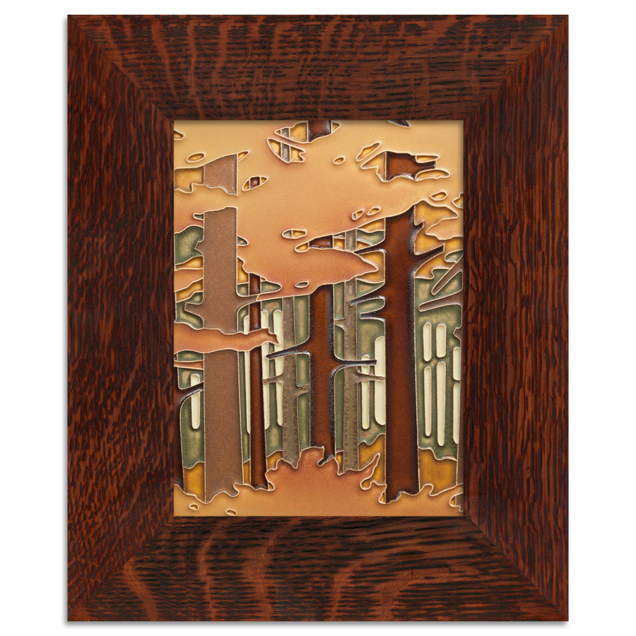 Motawi Autumn Woodland - 6x8 - Artisan's Bench