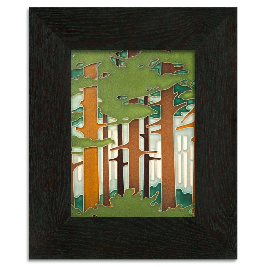 Motawi Woodland Spring - 6x8 - Artisan's Bench